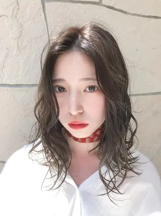 ミディアム 魅力引き出しUP😉 ✂︎吉田尚矢✂︎のヘアスタイル