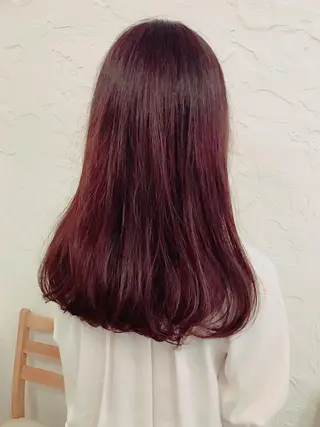 セミロング カラー 🦋韓国系指名No1 店長/圓山 祐也🦋のヘアスタイル