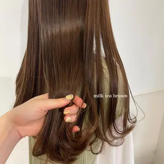 ロング カラー Parve Mix /頓宮 稚愛🤍のヘアスタイル