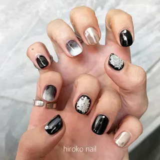 ショート メンズ ネイル hiroko nailのネイルデザイン