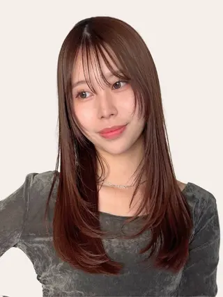 セミロング 渡辺 奎斗のヘアスタイル
