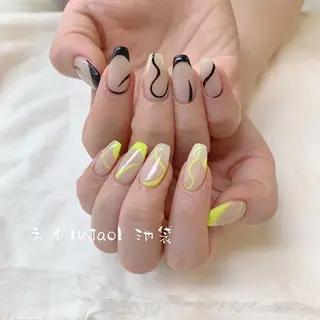 セミロング ネイルJaol 池袋のネイルデザイン