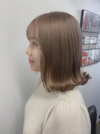 セミロング カラー メンズ似合わせ職人 🌈SYUのヘアスタイル