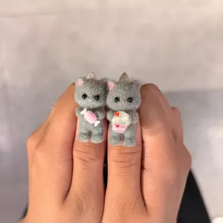 セミロング 小川 柚香のネイルデザイン