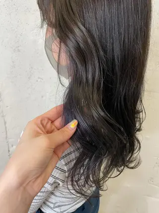 ロング カラー 韓国ヘア🇰🇷🎀 みきのヘアスタイル