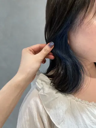 ミディアム カラー Hatsune 🐯レイヤーカットのヘアスタイル