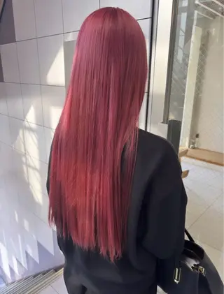 カラー 白石 歩真のヘアスタイル