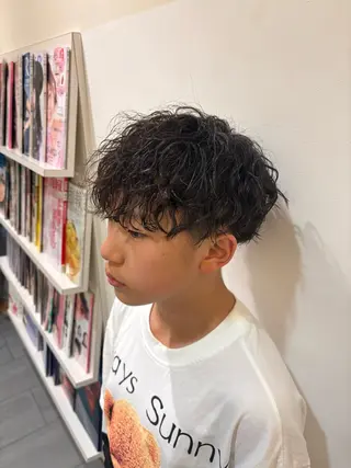 ショート オオカメ ユヅキのヘアスタイル