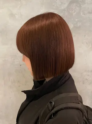 ショート カラー レイヤー🩰顔まわり /透明感/kanaのヘアスタイル