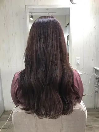 ロング ネモトメイナ🌿 今月末で退職しますのヘアスタイル