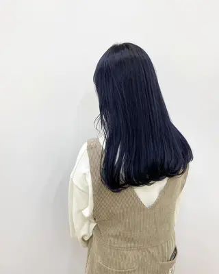 ロング カラー stylist トモヤのヘアスタイル