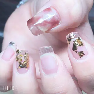 セミロング .. momoko🕊のネイルデザイン