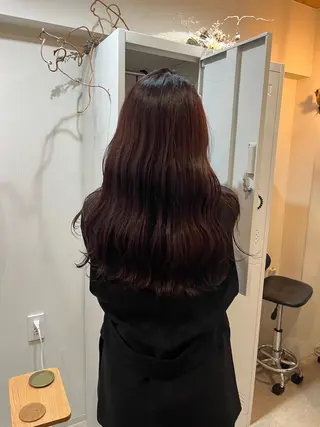 ロング カラー 下石怜子/レイヤー/ 透明感カラーのヘアスタイル