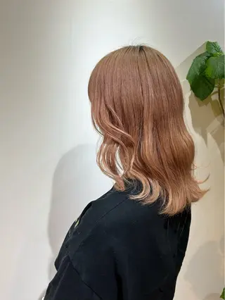 セミロング ·.⟡ 福田 彩乃 透明感カラー🪄🩵のヘアスタイル