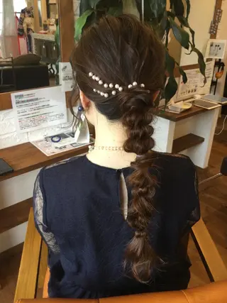 ヘアアレンジ 井上 歩美のヘアスタイル