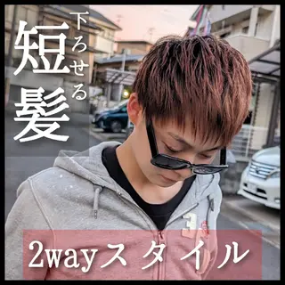 ショート 今井 杏星 【フェー ド/セット/パーマ】のヘアスタイル