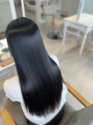 ロング パーマ 横野 孝志のヘアスタイル