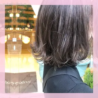 ショート カラー 🍒前川 🍒のヘアスタイル