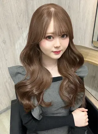 ロング lafit kaede/韓国ヘアのヘアスタイル