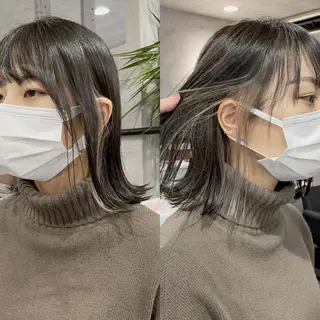 ショート カラー ウルフ/デザイン/ 大阪/タカハシユウキのヘアスタイル