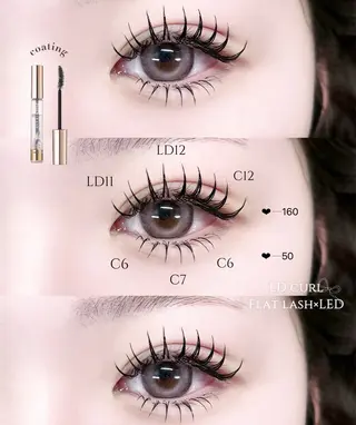 マツエク・マツパ Lucia 博多店 [ 山地 ]のマツエク・マツパデザイン