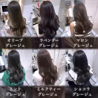 ロング カラー 髪質改善/韓国ヘア レイヤー/新宿/ロミのヘアスタイル