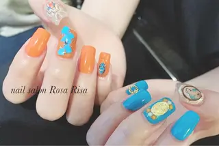 ミディアム ネイル ネイルスタジオ シェイクユアハンズのネイルデザイン