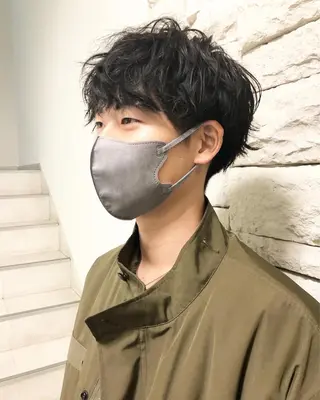 パーマ ヘアアレンジ メンズ メンズ特化✂️栗原 侑也のヘアスタイル