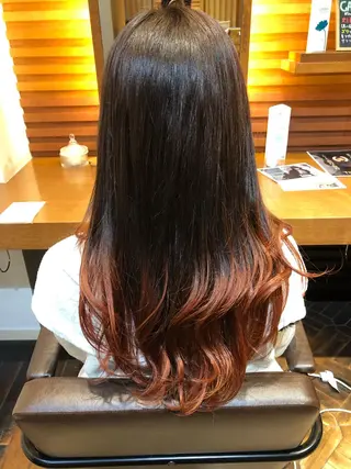 カラー 🌟髪質改善カラー✨ スナガネ🌟のヘアスタイル