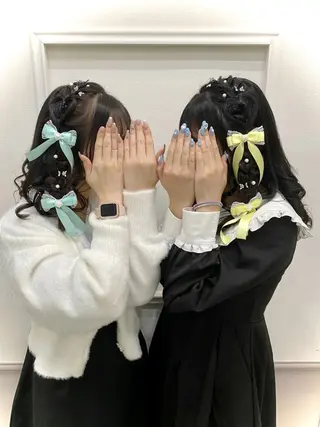 ヘアアレンジ lien ヘアサロンリアンのヘアスタイル