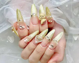 ネイル 🎀 moo~ 🎀のネイルデザイン