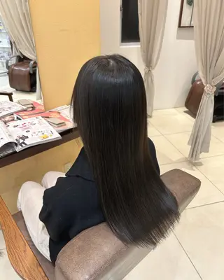 ロング はなび/マツエク /暖色/ブリーチのヘアスタイル