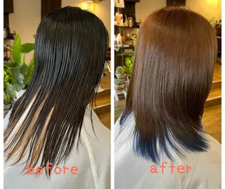 カラー 北村 俊のヘアスタイル