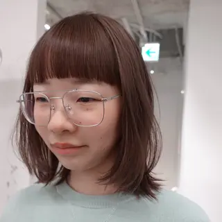 ミディアム カラー ヘアアレンジ 🌐サトウ リョウ🌐のヘアスタイル