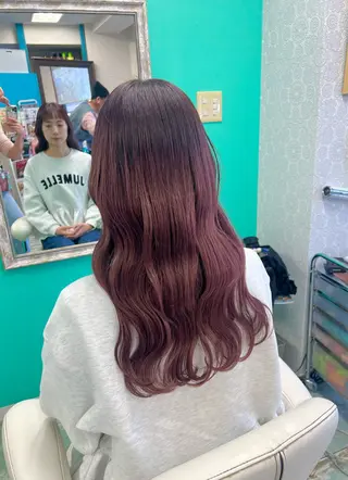 ロング 田牧 みゆきのヘアスタイル