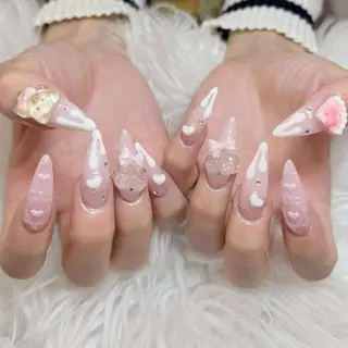 ネイル ANH ゴテゴテネイルのネイルデザイン