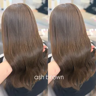 ミディアム 🦋ami/浦和 ブリーチ／韓国🦋のヘアスタイル