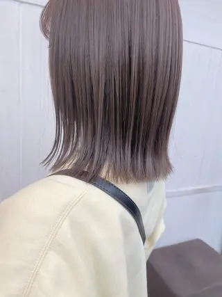 セミロング カラー パーマ 【N°deseo】 吉祥寺のヘアスタイル
