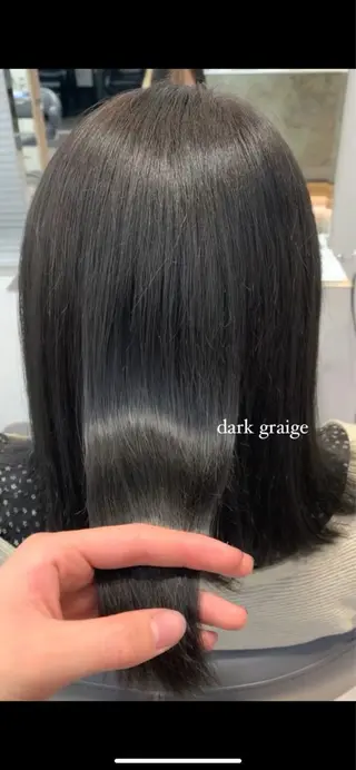ミディアム カラー 🤎HAZUKI🤎 ハイトーン✨のヘアスタイル
