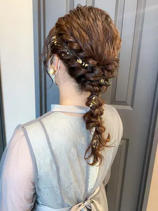 ヘアアレンジ louwe 武藤幸世のヘアスタイル