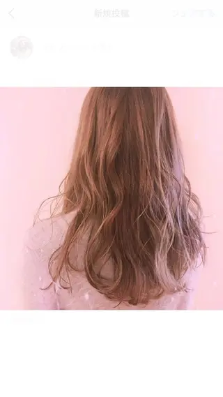 ロング カラー 🦋 RUKA🦋のヘアスタイル