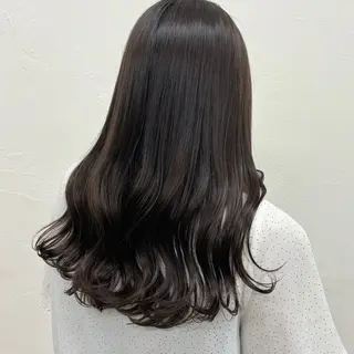 カラー 🩵ワンカラー／ 銀座／mayu🩵のヘアスタイル