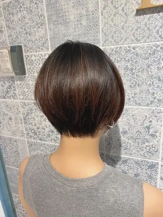 ショート 🌟モテ髪ショート 🌟店長 津賀涼のヘアスタイル
