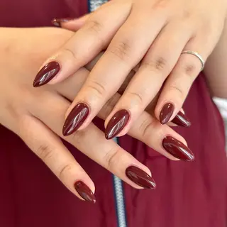 ネイル SHELLTOKYO 💜Kazamakiのネイルデザイン