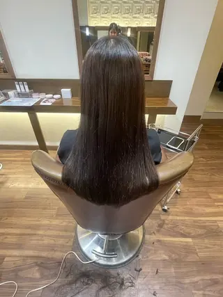 ロング 下元 舞香のヘアスタイル