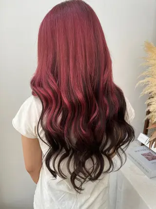 ロング エクステ・髪質改善・ ブリーチ・吉田大介のヘアスタイル