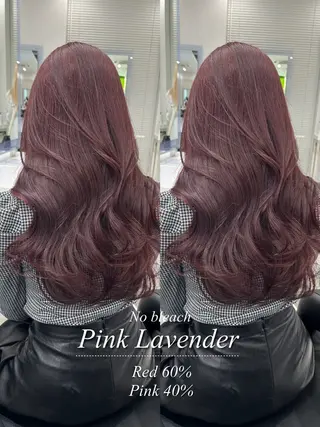 ロング カラー ヘアアレンジ ♥️うる艶暖色 銀座♥️mioのヘアスタイル