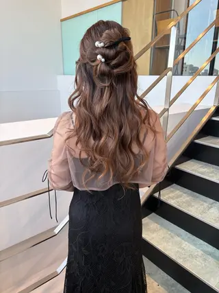 ロング ヘアアレンジ mao | 柔らか艶カラー🫧のヘアスタイル