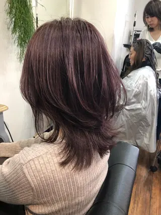 ミディアム 似合わせレイヤー 🇰🇷荒木洋文のヘアスタイル