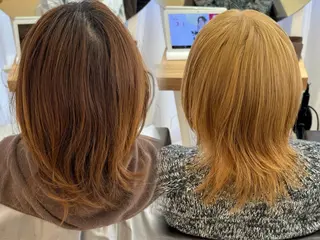 ミディアム Agu hair 粉河のヘアスタイル